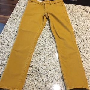 Mustard Pilcro and the Letterpress Jeans size 28